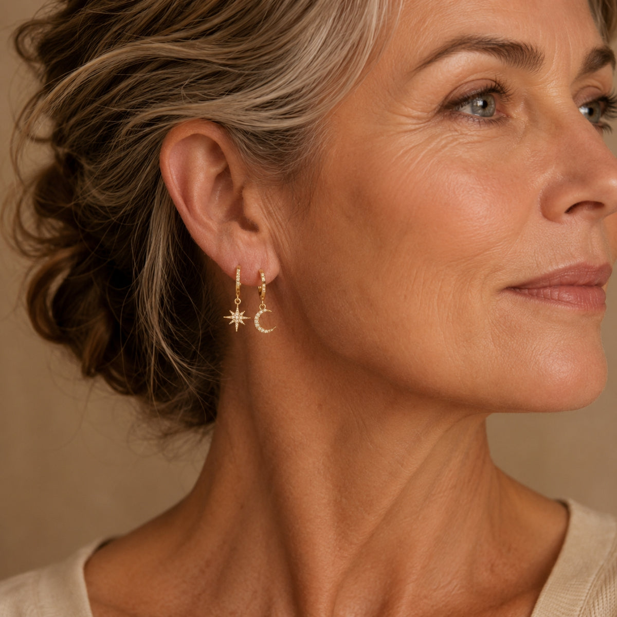 Les Boucles d’oreilles Dualité Céleste