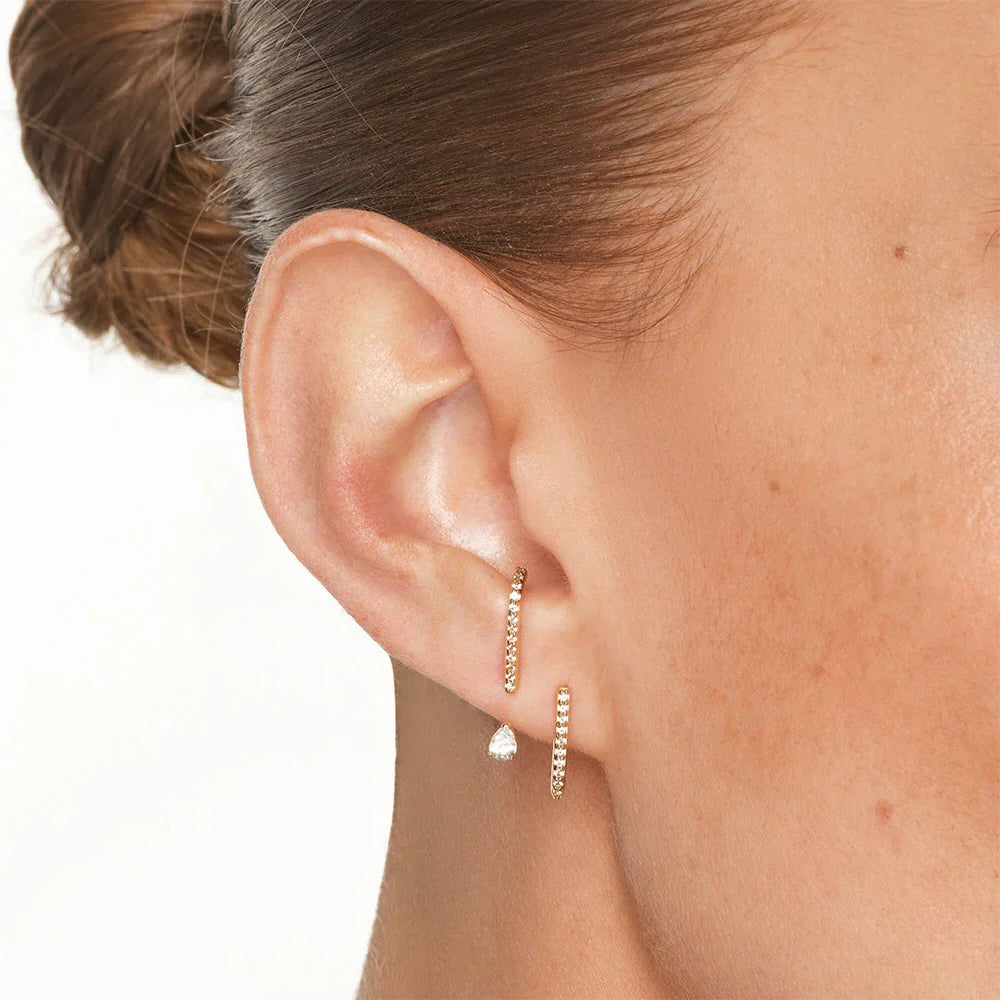 Les boucles d'oreilles Jolie illusion