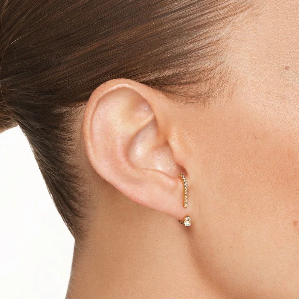 Les boucles d'oreilles Jolie illusion