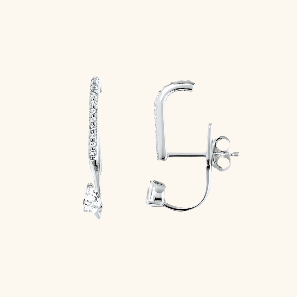 Les boucles d'oreilles Jolie illusion